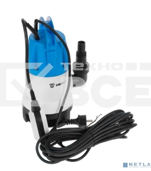 Насос садовый дренажный Deko DWP-750P 750Вт (076-0515)