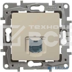Розетка RJ45 кат. 5 UTP, сл. кость ETIKA, фото2