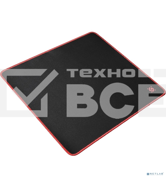 Игровой коврик DefenderBlack XXL 400x355x3 мм, ткань+резина