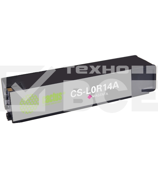 Картридж струйный Cactus CS-L0R14A (981M) пурпурный (240 мл) для HP PageWide Enterprise Color 556dn/556xh/Flow MFP586z
