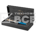 Ручка шариковая Parker 51 Premium (CW2169080) Turquoise GT M черн. черн. подар.кор., фото5