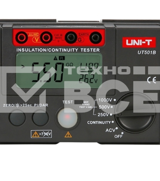 Измеритель сопротивления изоляции UNI-T UT501B