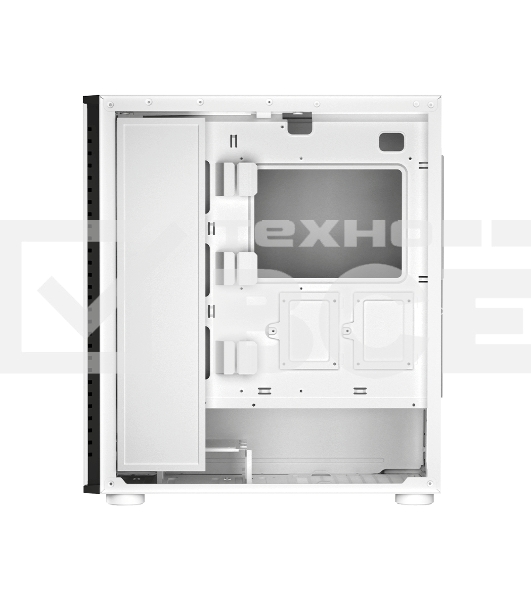Компьютерный корпус  PCCooler IE200 WH, Tempered Glass Full Tower, белый, TG, SPCC, 1x120mm ARGB E-ATX, ATX, mATX, mITX 180/380/220mm 4x2.5