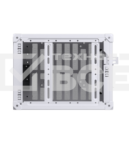 Корпус без блока питания Case JONSBO C6-ITX, Micro-Tower, no fan, 1xUSB-A 3.0 + 1xUSB-C 3.1, mDTX, mITX White