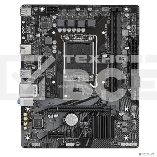 Материнская плата Gigabyte H610M K V2, LGA1700, Intel H610, 2xDDR5, 2xSATA, 1xM.2, 1xPCIe 4.0 x16, 1xPCIe 3.0 x1, 1xDP, 1xHDMI, 1x1Gb LAN, 2xUSB-A 5Gbps, 4xUSB-A 2.0, 3x3.5 мм, 7.1, mATX