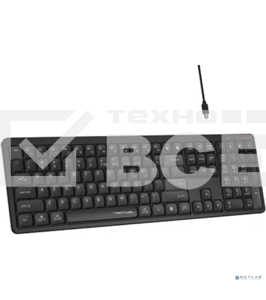 Клавиатура беспроводная A4Tech Fstyler FBX55C черный USB BT/Radio slim Multimedia (FBX55C)