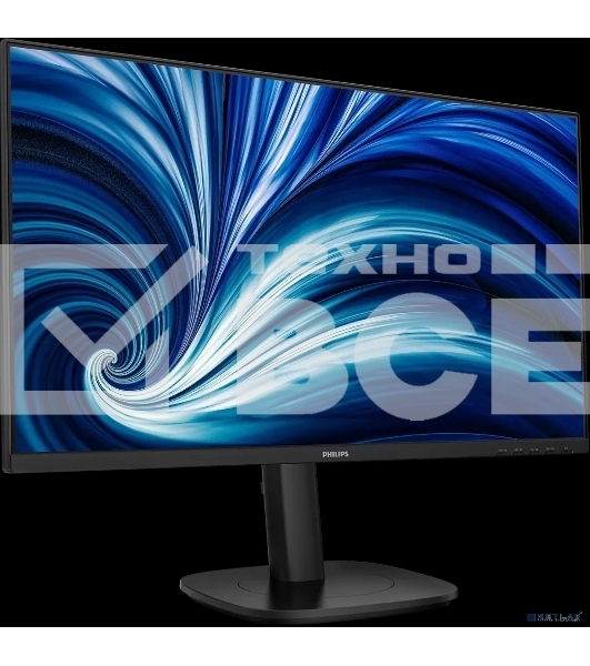 Монитор 23.8'/24' Philips 24B2U3301D IPS 1920x1200, 120 Гц, 4 мс (GtG), 16:10, 300 кд/м², HDMI 1.4, DP 1.4, USB-C (90 Вт), USB Hub (4x USB 3.2), 3.5 Jack, LAN, динамики (2x2 Вт), Adaptive-Sync, VESA 100x100, черный