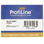 Картридж струйный для принтеров Brother PL-LC1240Y MFC-J6510DW/6710DW/6910DW/DJ525 Yellow водн ProfiLine, фото4