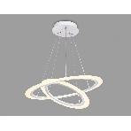 Светильник Ambrella light FA4355/2 WH белый 78W 3000K/4200K/6400K D580*670 (ПДУ РАДИО 2.4G), фото4
