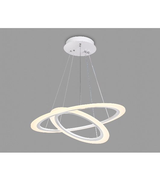 Светильник Ambrella light FA4355/2 WH белый 78W 3000K/4200K/6400K D580*670 (ПДУ РАДИО 2.4G)