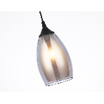 Светильник Ambrella light TR3537/3 BK/SM/FR черный/дымчатый/белый матовый E27/3 max 40W 640*120*820, фото5