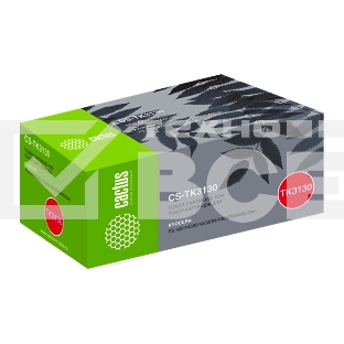 Картридж лазерный Cactus CS-TK3130 черный (25000 стр.) для Kyocera Mita FS 4200/4300/4200DN/4300DN/M3550idn Ecosys/60idn
