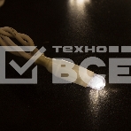 Гирлянда Нить 10м, с эффектом мерцания, белый ПВХ, 24В, цвет: Тёплый белый, фото2