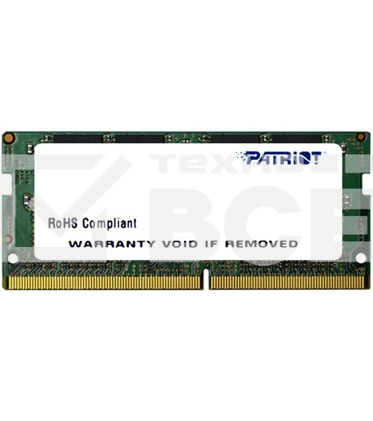 Оперативная память Patriot, DDR4, 16GB (1x16 GB), 2400 MHz, CL17, SO-DIMM