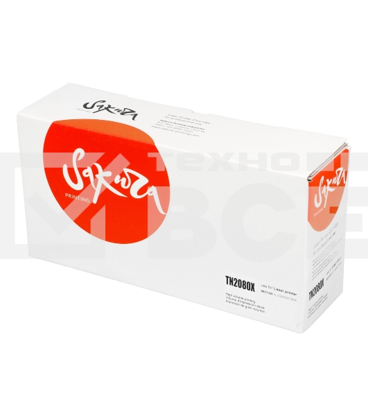 Картридж Sakura TN2080X для Brother HL-2130R, DCP-7055R, черный , 2600 к.