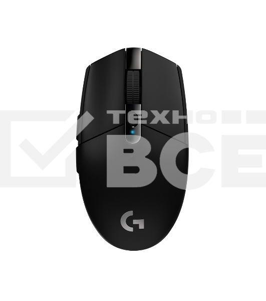 Мышь беспроводная Logitech G305 Lightspeed черный, 12000 dpi, радиоканал, USB, кнопки - 6
