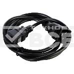Шнур питания Rem R-16-CORD-C19-S-1.8 C19-Schuko проводник.:3x1.5мм2 1.8м 250В 16А (упак.:1шт) черный, фото 1