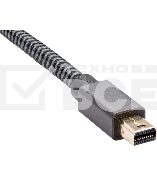 Кабель miniDisplayPort M-> HDMI M 4K@60Hz 1.8m Telecom,оплетка (TA562M-1.8M)