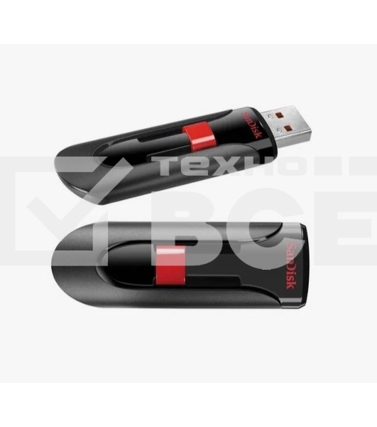 Флеш диск Sandisk 32Gb Cruzer Glide SDCZ60-032G-B35 USB2.0 черный
