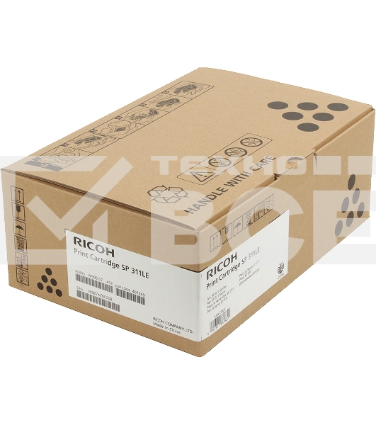 Картридж лазерный Ricoh SP 311LE черный для SP 311DN/311DNw/311SFN/311SFNw 2000 стр.