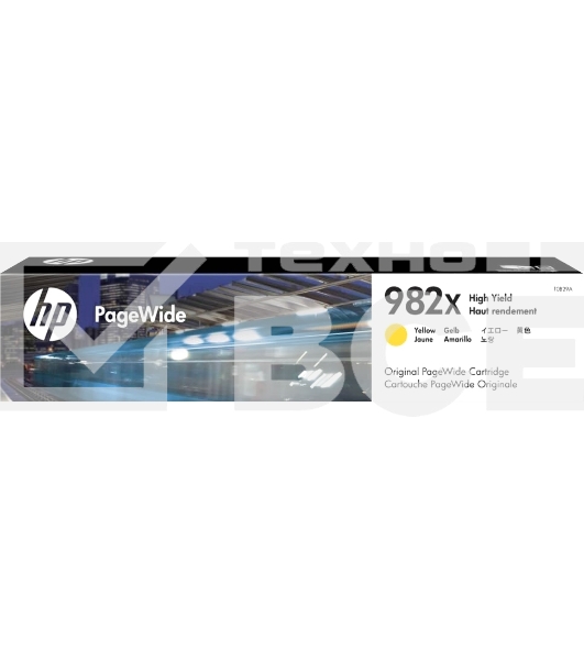 Картридж HP 982X струйный желтый увеличенной емкости (16000 стр)
