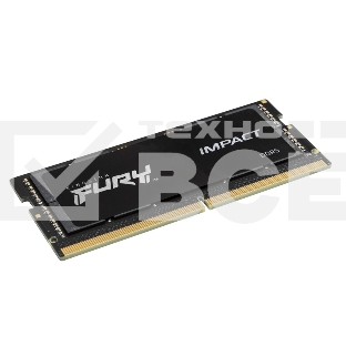 Оперативная память Kingston Fury Impact, DDR5, 16GB (1x16GB), 4800MHz, CL38, SO-DIMM