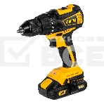 Дрель-шуруповерт аккумуляторная Denzel BLDL-IB-18-02, 18В, 2 АКБ, Кейс, фото21