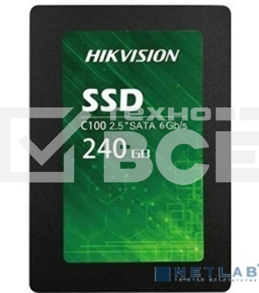 Накопитель SSD Hikvision C100, 240Gb, 2.5