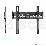 Кронштейн ONKRON FM5 / 32-55'' макс 400*400 наклон 0º от стены: 29мм макс вес 56,8кг, фото11