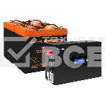 Комплект источника бесперебойного питания Exegate EX295994RUS + батарея 55Aч EX285652RUS 2шт (инвертор, синус, для котла, PF=1, настенный) ExeGate IdealSine SR-1500.LCD.2SH  1500VA/1500W, чистая синусоида, цветной LCD-дисплей, 2*Schuko, крепление настенное, черный + батарея ExeGate HRL 12-55 (12В, 55А·ч) 2шт, фото7