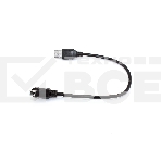 Кабель USB  2.0 на  USB-B угол вправо 0,3 м, фото2