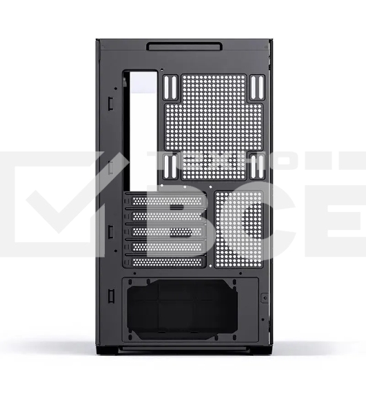 Корпус без блока питания/ Корпус JONSBO D300 Black MATX без БП, боковая панель из закаленного стекла, mini-ITX, micro-ATX, черный