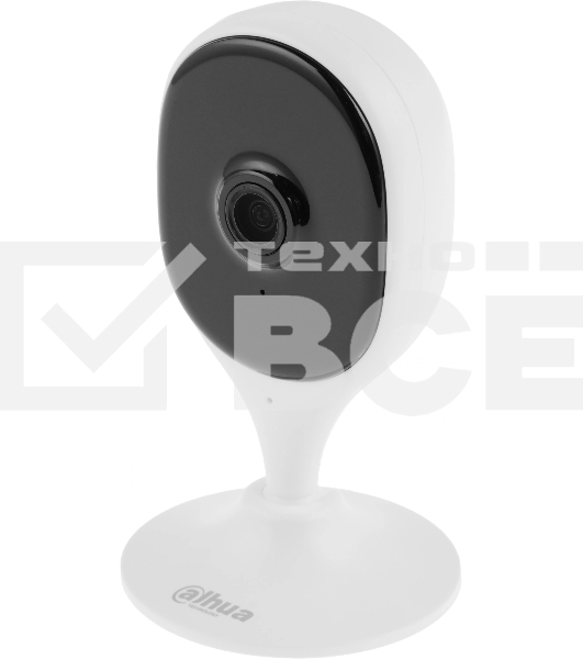 Компактная IP-видеокамера DAHUA DH-IPC-C5AP-0280B с Wi-Fi 2.4ГГц 5Мп, 1/3.2” CMOS, объектив 2.8мм, обнаружение людей, ИК 10м, микрофон, динамик