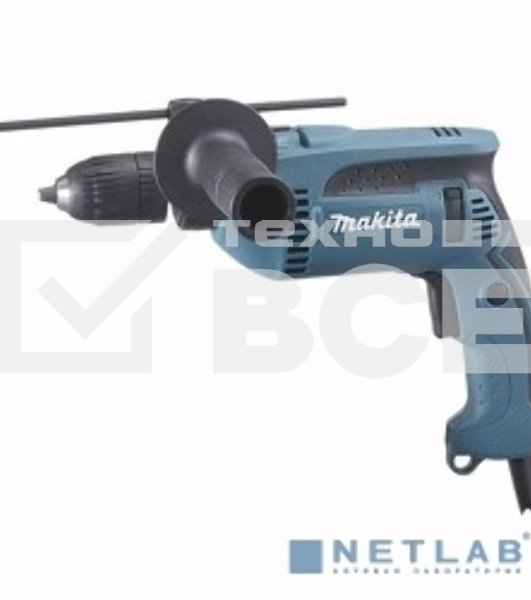 Дрель ударная Makita HP1641F 680Вт БЗП