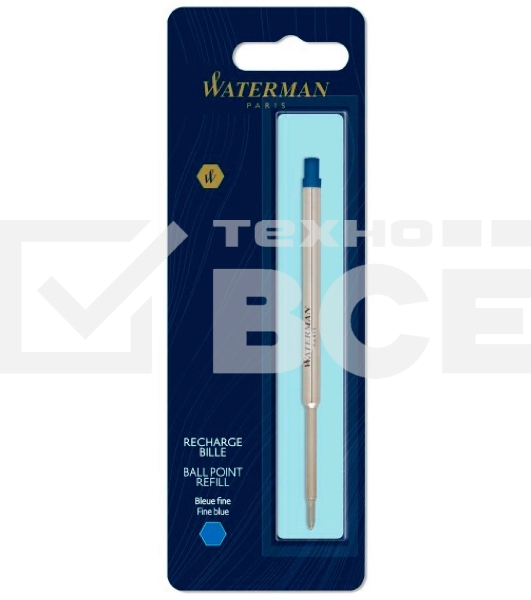 Стержень шариковый Waterman Standard Maxima (CW1964016) F 0.8мм синие чернила блистер