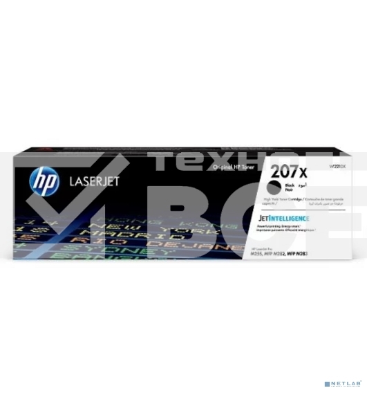 Картридж лазерный HP 207X лазерный черный (3150 стр)