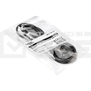 Кабель питания ExeGate Power EC-1,8P (C13 угловой->C14, VDE-250V-3*1.0mm2, медь, черный, 16A, 1.8м)
