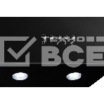 Наклонная вытяжка Monsher LEA 60 Noir, ширина 60 см, отвод/рециркуляция, 900 м3/час, электронноесенсорное управление, 3 скорости, светодиодное освещение 2*1 Вт, металлические жироулавливающие фильтры, угольный фильтр KM 102 (опция), цвет: чёрный ПРОМО, фото 1