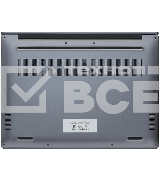Ноутбук MateBook D14 MDF-X MendelF-W3851D серый i3-1215U/8/512GB NoOS 53014ASS
