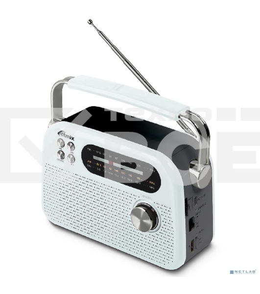 Радиоприемник Ritmix RPR-045 белый