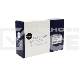 Драм-юнит NetProduct (N-DR-2080) для Brother HL-2130R/DCP-7055WR, 12K