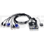 Переключатель ATEN CS22U-(A7) переключатель 2 PORT USB KVM SWITCH, фото2
