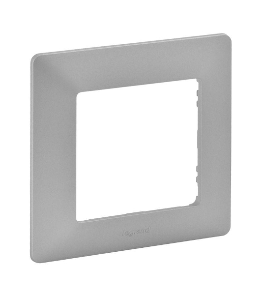 Рамка 'Алюминий'. 1-постовая универсальная Valena LIFE