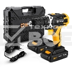 Дрель-шуруповерт Deko DKCD20FU-Li 063-4093, Аккумуляторная, 20 В, Кейс, фото 1