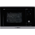 Встраиваемая микроволновая печь Kuppersberg HMW 655 X / электронное управление, мощность микроволновой печи 800 Вт, мощность  кварцевого гриля 1000 Вт, 5 уровней мощности, функция кварцевый гриль, функция автоматического разморажив, функция ручного размораживания, многофункциональный таймер, часы, внутренняя поверхность из нержавеющстали, блокировка от детей, объем микроволновой печи: 18 л, фото 1