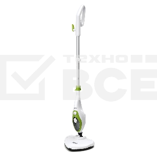 Швабра паровая Kitfort KT-1004-2 1500Вт зеленый/белый