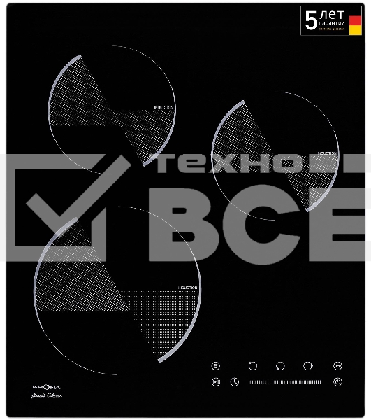 Индукционная варочная поверхность Krona OMBRA 45 BL