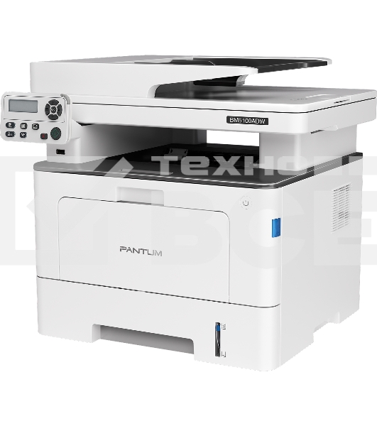 МФУ лазерный Pantum BM5100ADW, A4, ч/б, печ. до 40 стр/мин., скан. до 24 стр/мин., 1200x1200dpi, USB, RJ-45, Wi-Fi