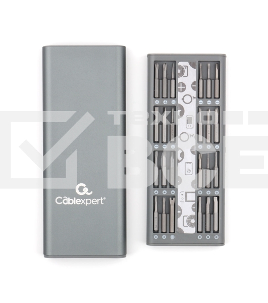Отвертка с набором бит Cablexpert TK-SD-08R (49 предметов)