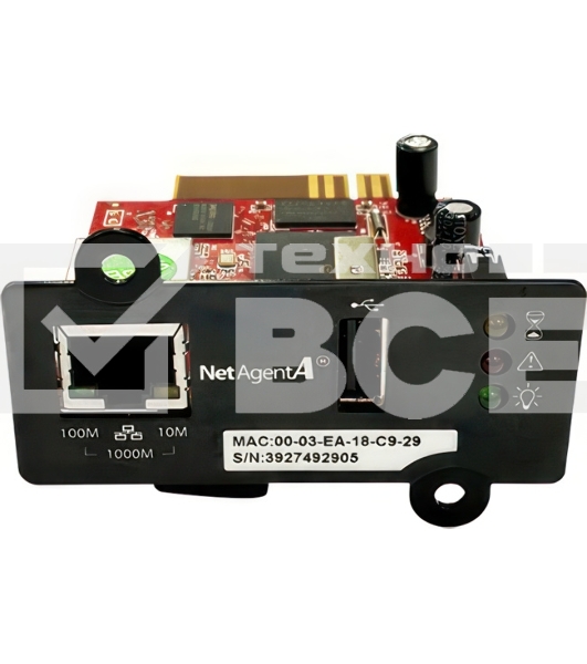 Адаптер DA 807 (with USB port) / DA 807 (with USB port) / Powercom SNMP adapter DA 807 (with USB port)